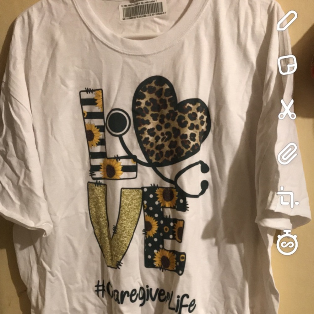 Caregiver shirt